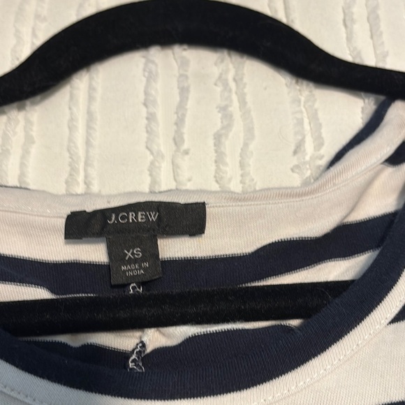 Navy and White Striped Sleeveless Dress - Picture 8 of 9